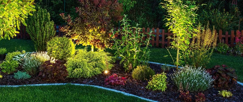 Outdoor lighting on a property in The Bronx, NY.